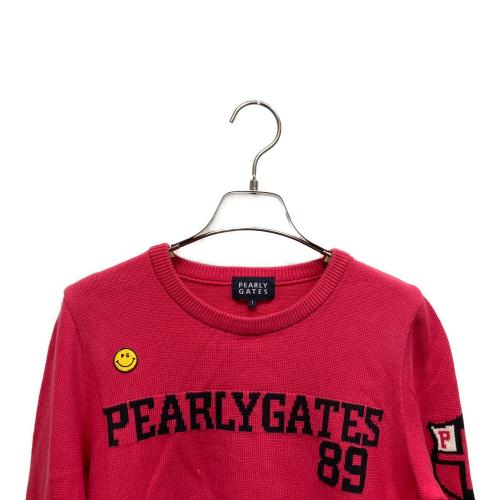 PEARLY GATES (パーリーゲイツ) ゴルフウェア(トップス) レディース SIZE M ピンク