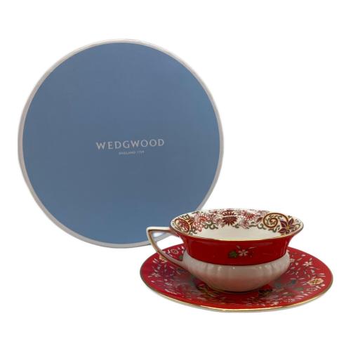 Wedgwood (ウェッジウッド) カップ&ソーサー クリムゾンオリエント ワンダーラスト