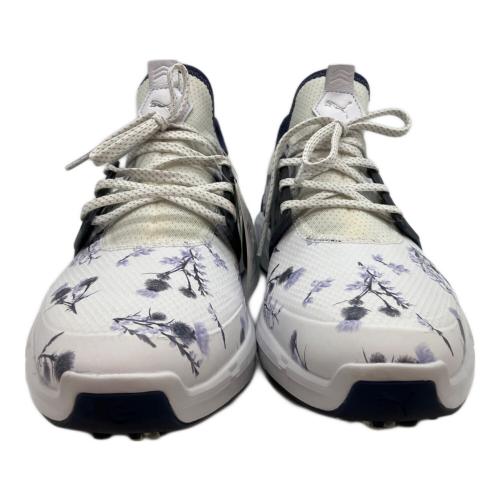 PUMA (プーマ) ゴルフシューズ 377218-01 イグナイト メンズ SIZE 28cm ホワイト×ネイビー