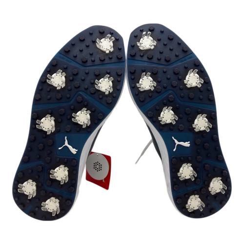 PUMA (プーマ) ゴルフシューズ 377218-01 イグナイト メンズ SIZE 28cm ホワイト×ネイビー