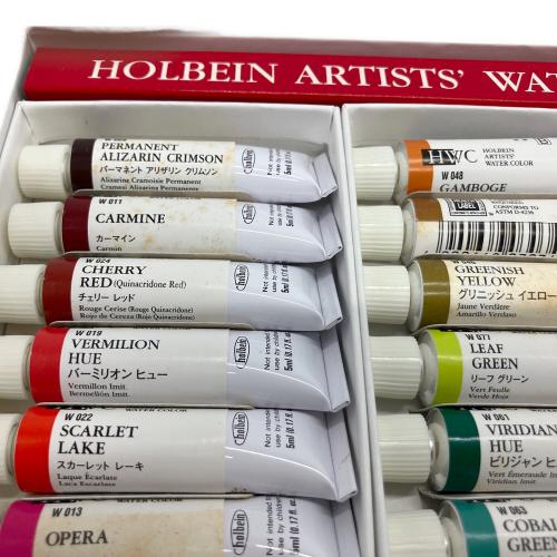 絵の具 ホルベイン透明水彩絵具48色セット