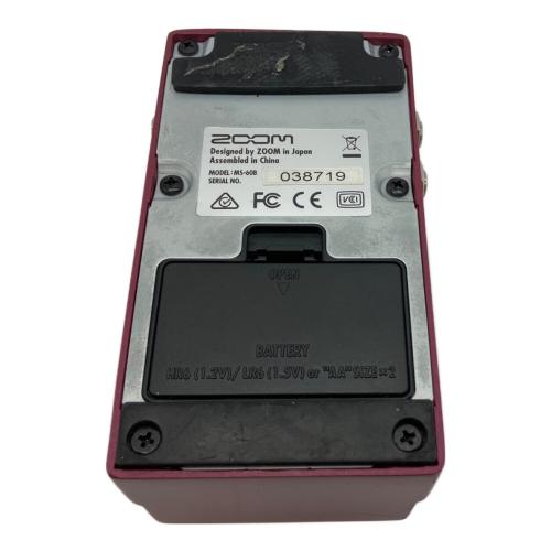 ZOOM (ズーム) マルチエフェクター MS-60B