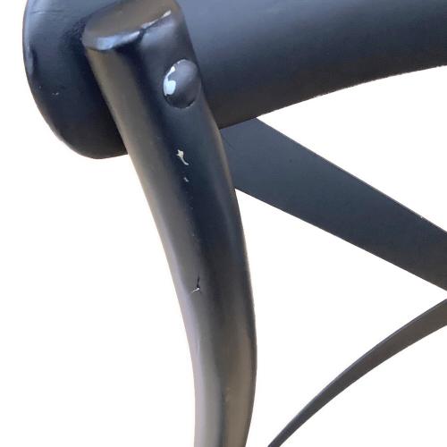 関家具 (セキカグ) クロスバックチェア 205 ブラック×ナチュラル