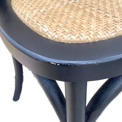 関家具 (セキカグ) クロスバックチェア 205 ブラック×ナチュラル