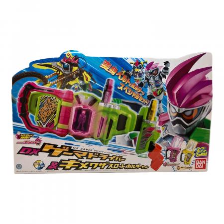 BANDAI - 【中古】開封/汚れあり)バンダイ DXゲーマドライバー＆キメワザスロットホルダーセット 仮面ライダーエグゼイド[97][240097221266] 仮面ライダーエグゼイド (カメンライダーエグゼイド) DXゲーマ