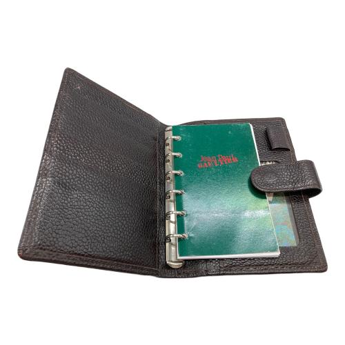 Jean Paul GAULTIER (ジャンポールゴルチェ) 手帳 ブラウン