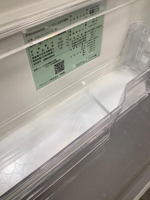Panasonic (パナソニック) 3ドア冷蔵庫 NR-C340C-N 2019年製 42 335L