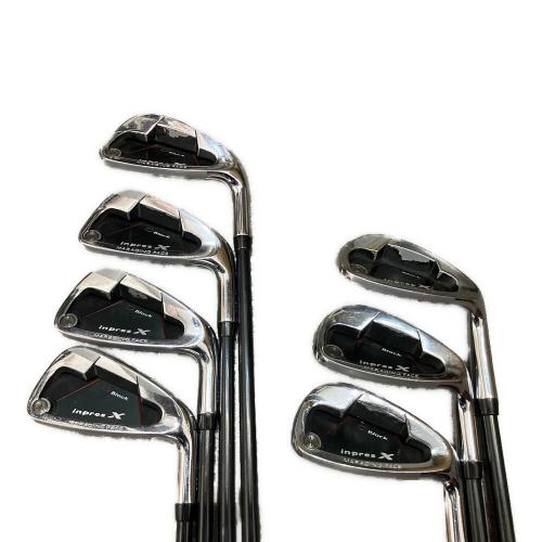 YAMAHA (ヤマハ) inpresX DBlack アイアンセット