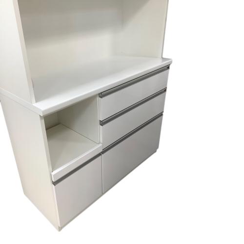 大塚家具 (オオツカカグ) レンジボード 36 120cm ホワイト ビガー
