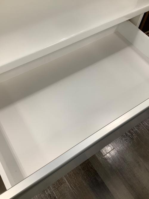 大塚家具 (オオツカカグ) レンジボード 36 120cm ホワイト ビガー