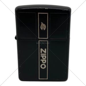 ZIPPO (ジッポ) オイルライター 2024年製 ロゴ&炎