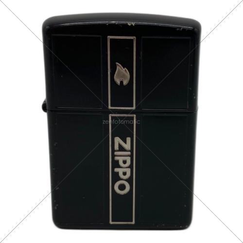 ZIPPO (ジッポ) オイルライター 2024年製 ロゴ&炎