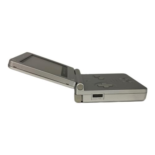 Nintendo (ニンテンドー) GAMEBOY ADVANCE SP AGS-001 プラチナシルバー キズ有