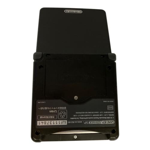 Nintendo (ニンテンドー) GAMEBOY ADVANCE SP AGS-001 オニキスブラック キズ有
