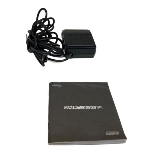 Nintendo (ニンテンドー) GAMEBOY ADVANCE SP AGS-001 オニキスブラック キズ有
