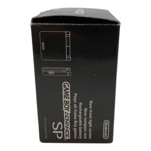 Nintendo (ニンテンドー) GAMEBOY ADVANCE SP AGS-001 オニキスブラック キズ有