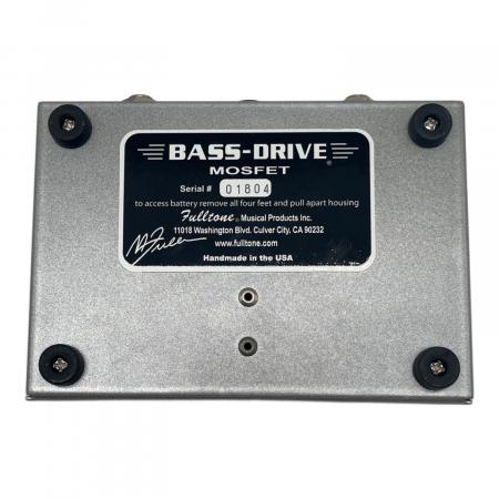 Fulltone (フルトーン) ベース用オーバードライブ BASS-DRIVE @ MOSFET