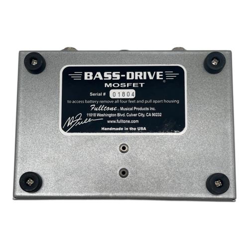 Fulltone (フルトーン) ベース用オーバードライブ BASS-DRIVE @ MOSFET