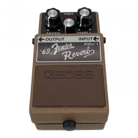 BOSS (ボス) エフェクター FRV-1 @ '63 Fender Reverb｜トレファクONLINE