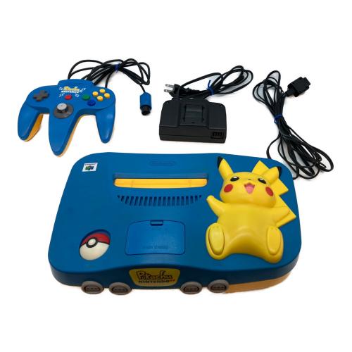 Nintendo (ニンテンドー) ピカチュウNINTENDO64 NUS-101 箱欠品