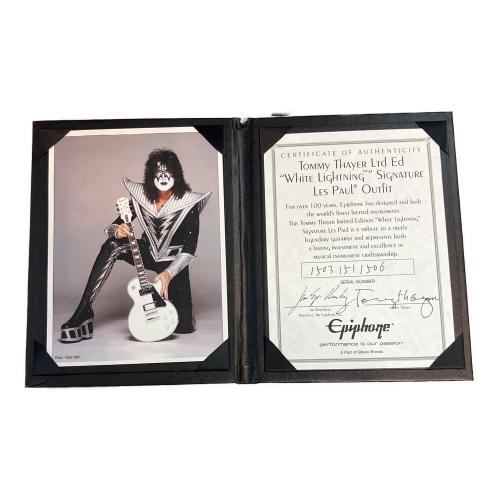 EPIPHONE (エピフォン) White Lightning Les Paul Outfit レスポールタイプ エレキギター 2015年製 Tommy Thayer @