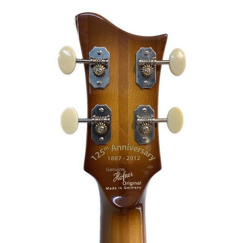 HOFNER (ヘフナー) バイオリンベース Vintage61 500/1 125th Anniversary 2012年製 ドイツ製