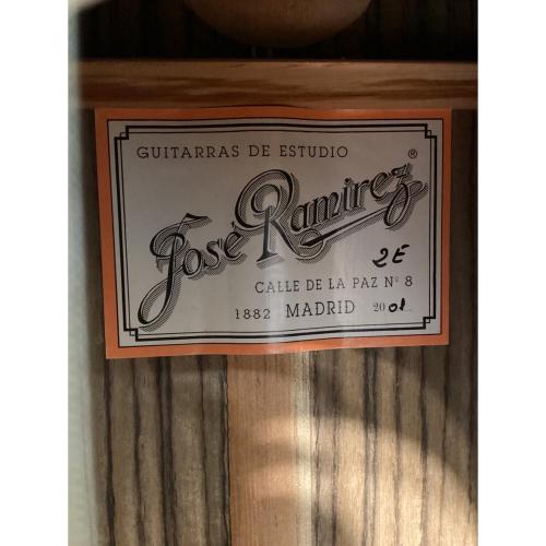 Jose Ramirez (ホセ・ラミレス) クラシックギター 2E 2001年製