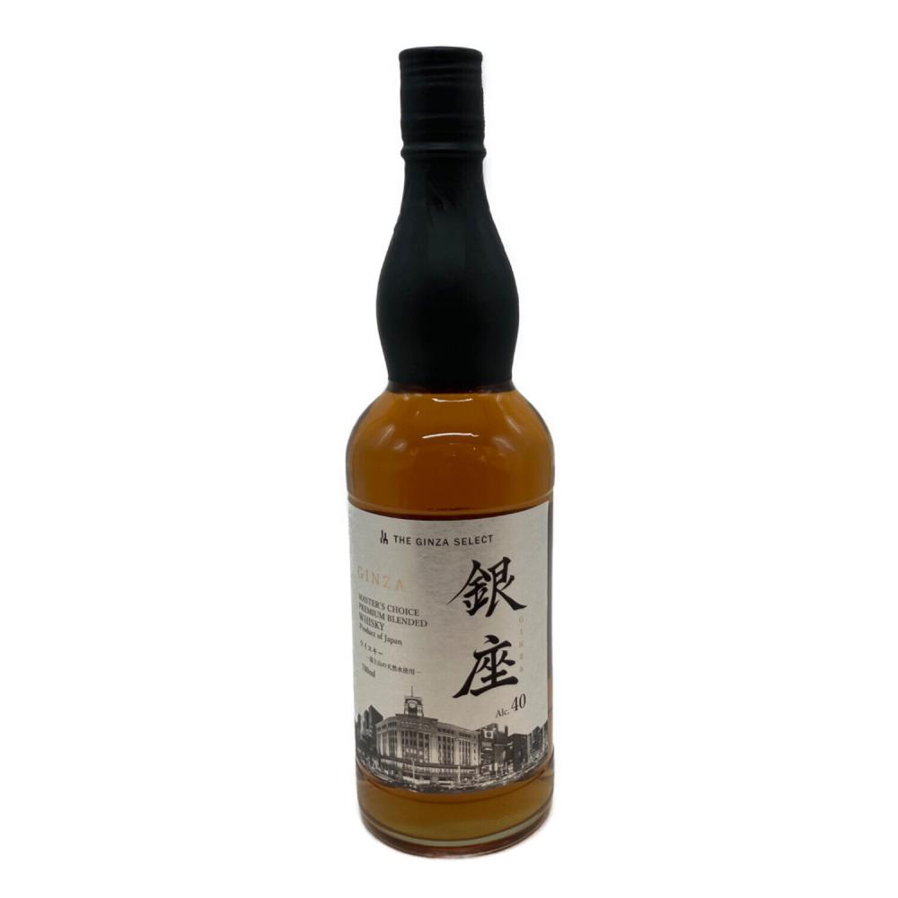 銀座プレミアムブレンデッドウイスキー700ml(銀)ラベル 700ml