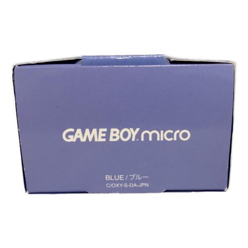 Nintendo (ニンテンドー) GAMEBOY micro OXY-001 @ Π