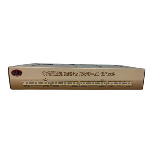TOMYTEC (トミーテック) 東武鉄道3000系(セイジクリーム)４両セット Nゲージ