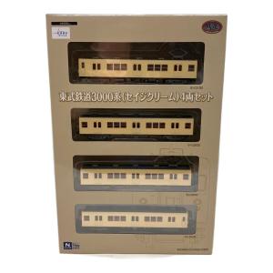 TOMYTEC (トミーテック) 東武鉄道3000系(セイジクリーム)４両セット Nゲージ