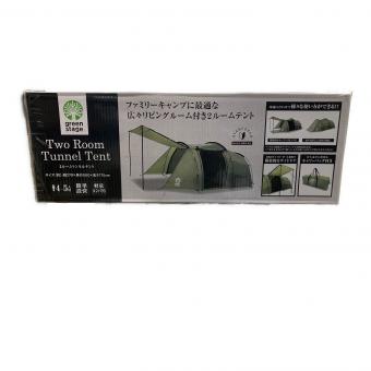green stage (グリーンステージ) 2ルームトンネルテント 未開封・箱ダメージ有