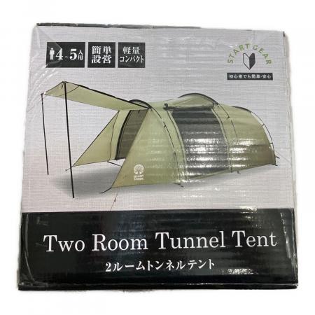 green stage グリーンステージ　ツールーム　トンネルテント　新古品 green stage (グリーンステージ) 2ルームトンネルテント 未開封・箱