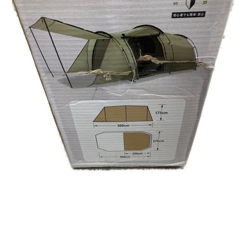green stage (グリーンステージ) 2ルームトンネルテント 未開封・箱ダメージ有