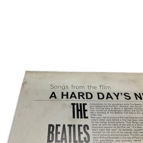 THE BEATLES (ビートルズ) A HARD DAY'S NIGHT レコード EAS-70132 mono 赤盤