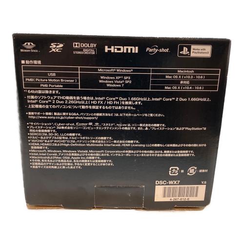 SONY (ソニー) コンパクトデジタルカメラ DSC-WX7