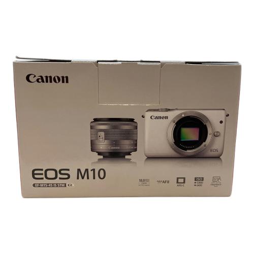 CANON (キヤノン) ミラーレス一眼カメラ EOS M10｜トレファクONLINE