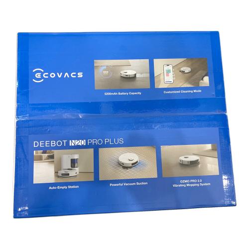 ECOVACS (エコバックス) ロボットクリーナー DKX55 2024年製 DEEBOT N20 PRO PLUS