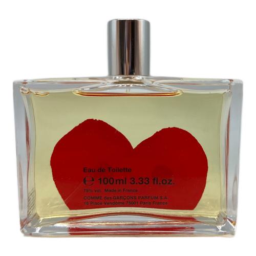 COMME des GARCONS (コムデギャルソン) オードトワレ 100ml 残量80%-99% PLAY RED