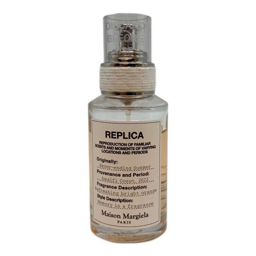 Maison Margiela (メゾンマルジェラ) オードトワレ 30ml 残量50%-80% REPLICA ネバーエンディングサマー
