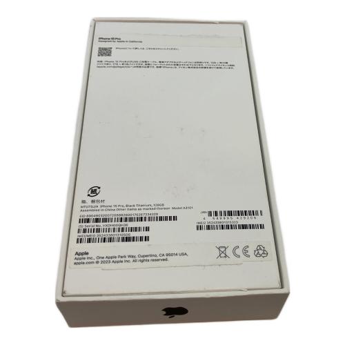 Apple (アップル) iPhone15 Pro MTU73J/A