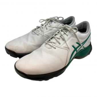 asics (アシックス) ゴルフシューズ メンズ SIZE 27 ホワイト×グリーン