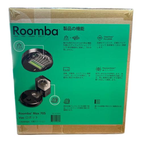 iRobot (アイロボット) ルンバ Max 705 Vac + AutoEmpty 充電ステーション W155060 2025年製