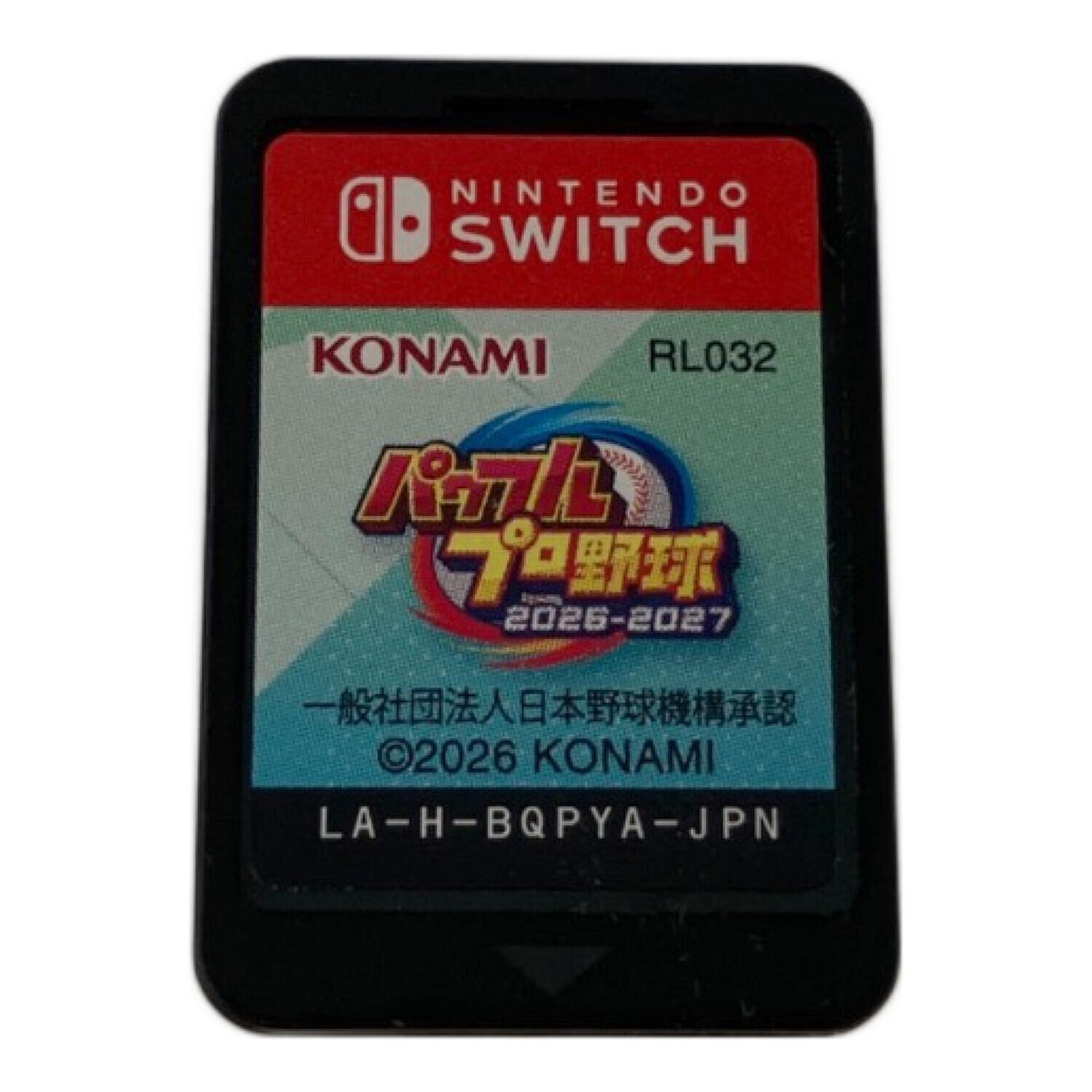 コナミ パワフルプロ野球2026-2027 Nintendo Switch用ソフト CERO A