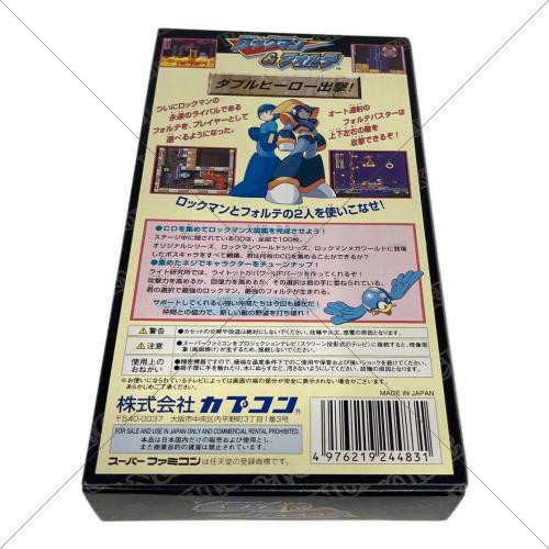 カプコン ロックマン６フォルテ スーパーファミコン用ソフト -