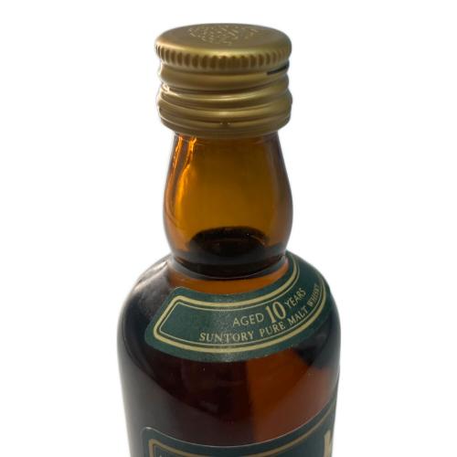 サントリー 山崎 ウィスキー 10年 50ml