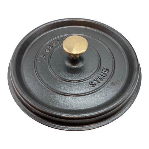 Staub (ストウブ) 両手鍋 SIZE 22cm ブラック LA COCOTTE