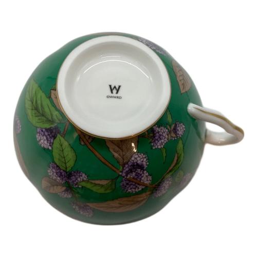 Wedgwood (ウェッジウッド) カップ&ソーサー 314 TEA GARDEN GREEN TEA&MINT