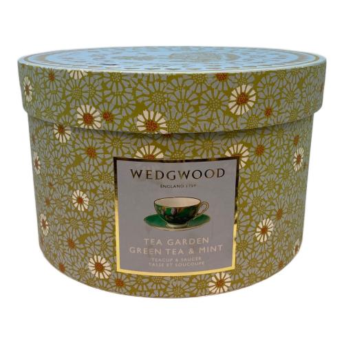 Wedgwood (ウェッジウッド) カップ&ソーサー 314 TEA GARDEN GREEN TEA&MINT