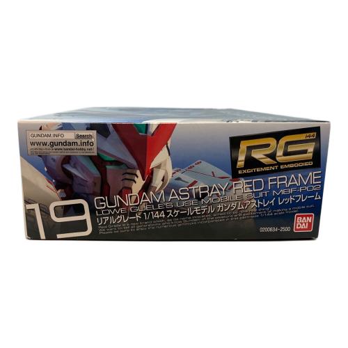 BANDAI (バンダイ) リアルグレード1/144 スケールモデル ガンダムアストレイレッドフレーム ガンプラ